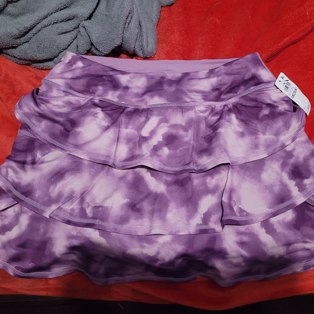Ideology Purple Tie-Dye Women's Skort